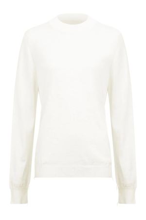 Maglione in lana bianco MAISON MARGIELA | S51HL0016M13057102